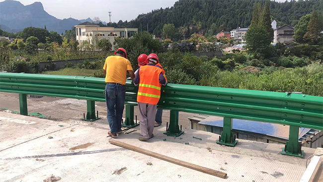 双鸭山高速公路护栏板的维护确保道路安全的关键环节
